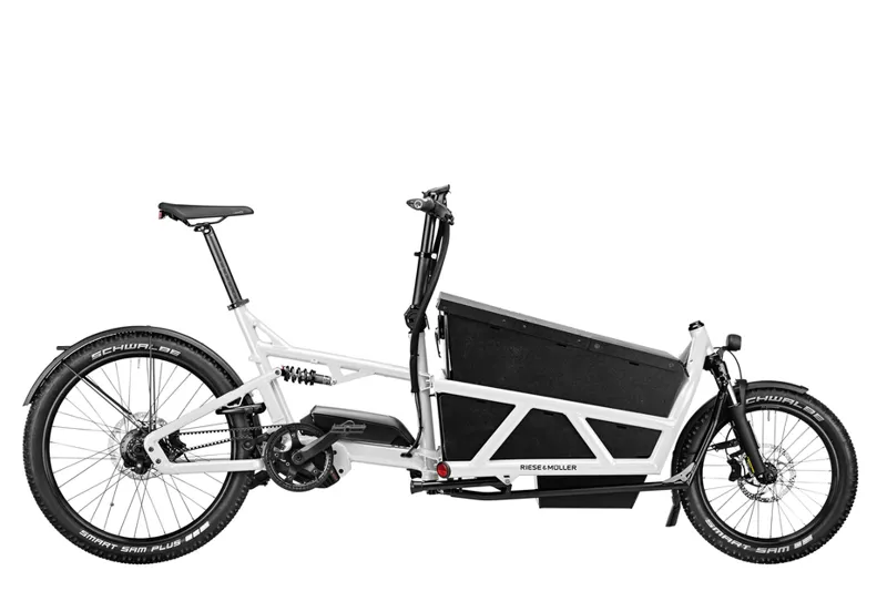Riese and Muller Load 60 Touring HS Electric Bike White-2